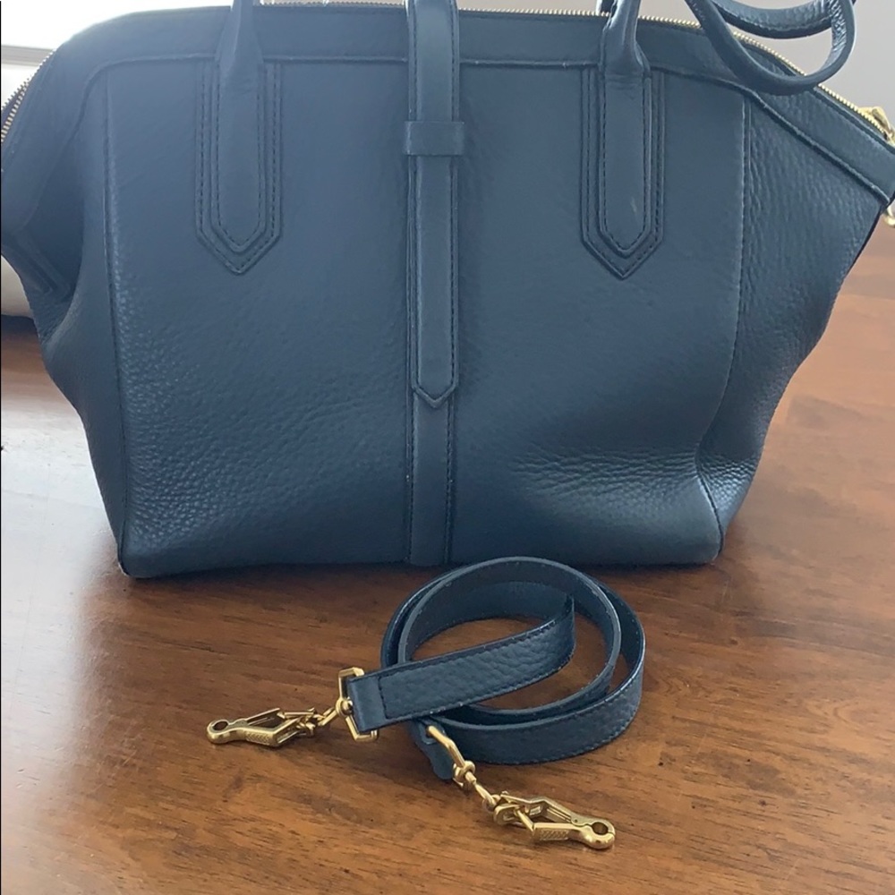 J Crew crossbody purse, blue-gray - Picture 8 of 8